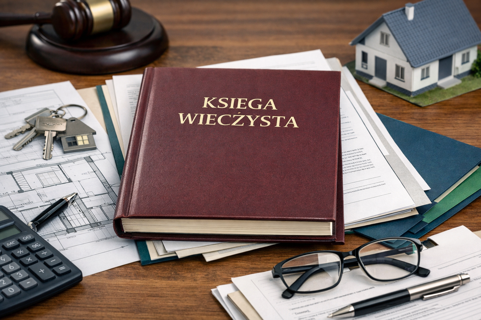Okładka poradnika o czytaniu księgi wieczystej mieszkania